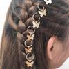Accessories Barrettes DIY Pendant Hair Headdress Personalized Street America Cross Border Hz0295 Europe and Shot Small Braid Trend Headdress Butterfly