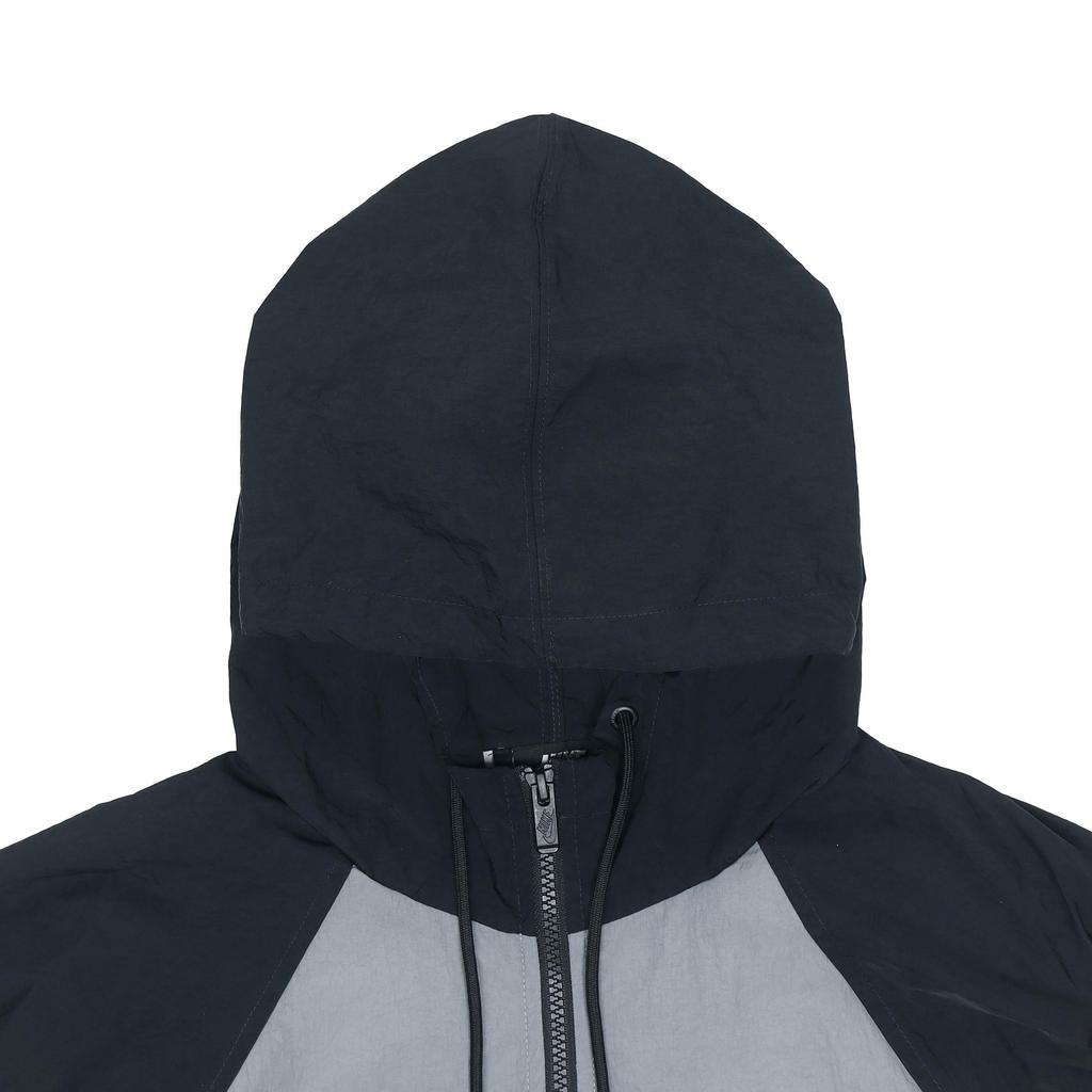 Nike Gespleißte Windjacke im Farbblockdesign mit Kapuze für Herren, Oberbekleidung, Grau, DB5172-084
