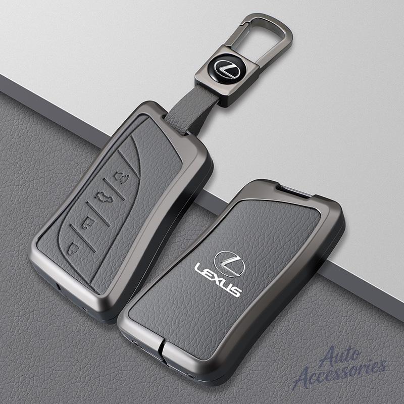 WQB1 Zine Alloy Car Key Case Shell Cover Holder for Lexus UX ES UX200 UX250h ES200 ES300h ES350 US200 US260h Key Protection Accessory