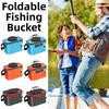 EVA Foldable Fishing Bucket Thickened Live Fish Storage Organizer Camping Trip