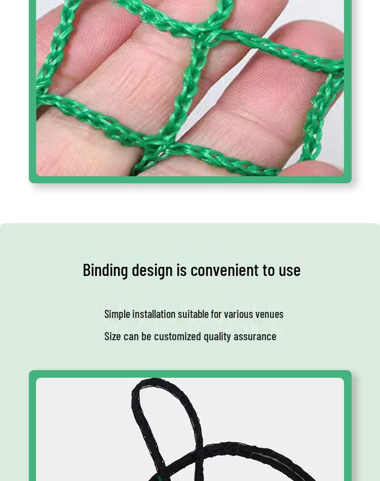 Indoor/Outdoor Golf Practice Net: Knotless, Green Enclosure for Golf and Baseball