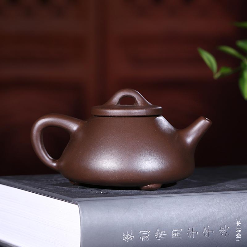 120ML China Yixing Teapot Zisha Xishi Tea Pot Handmade Kettle Purple Clay Suit Tieguanyin Puer Kettle Tea Table Decoration