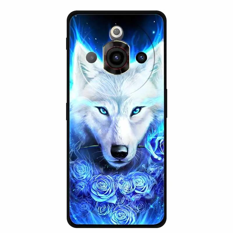 Funda For ZTE Nubia Focus Pro 5G Soft Bumper For Nubia Focus Pro Black Silicone Phone Cases Nubia Focus Pro 5G Protective Coque