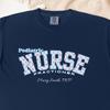 Pediatric Nurse T-Shirt: Unisex Garment-Dyed US Cotton Tee