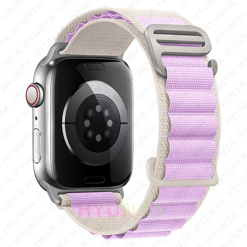 Alpine Straps for Watch Bands iWatch Series 10 11 46mm 9 8 7 SE Ultra 2 3 49mm 44mm 45mm 40mm 41mm 42mm Watchband Bracelet