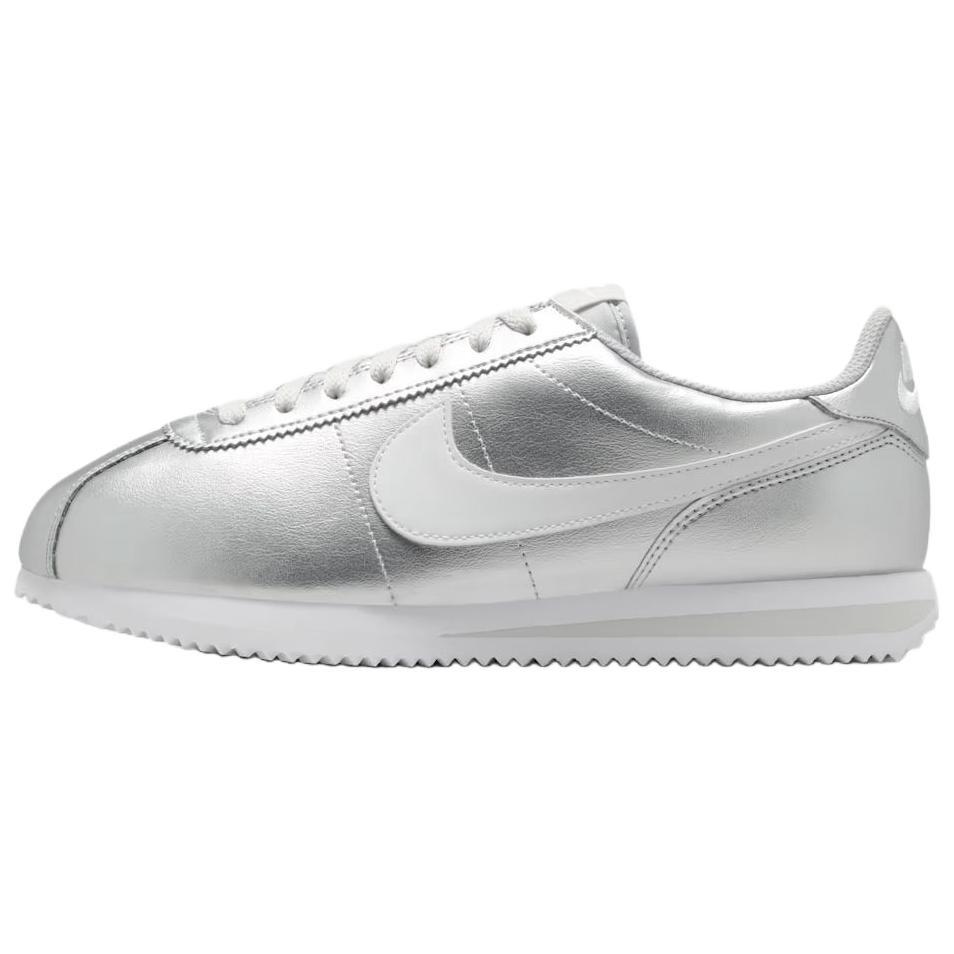 (WMNS) Nike Cortez `Metallic Silver Grey