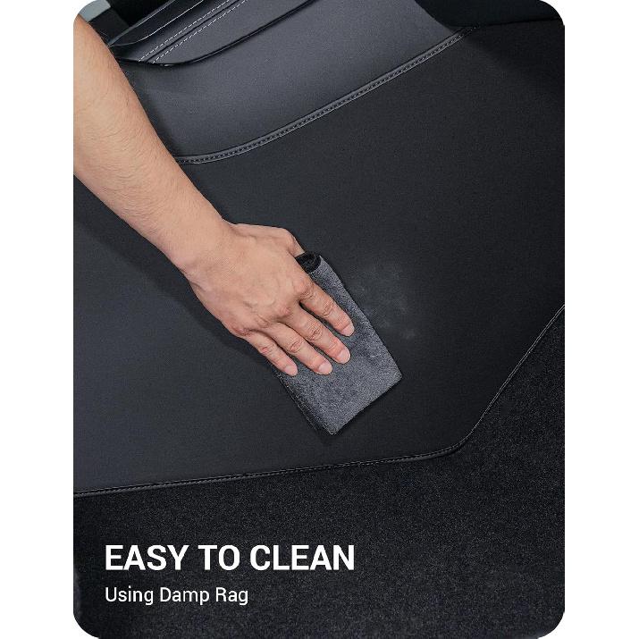BASENOR 2025 2026 Tesla Model Y Center Console Side Anti-Kick Mats, Waterproof & Dust Resistant Protector Cover Front Seat For Model Y Juniper