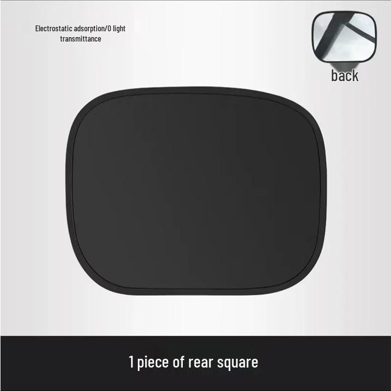 Static Cling Car Sun Shade - Side Window Blocker & Privacy Screen
