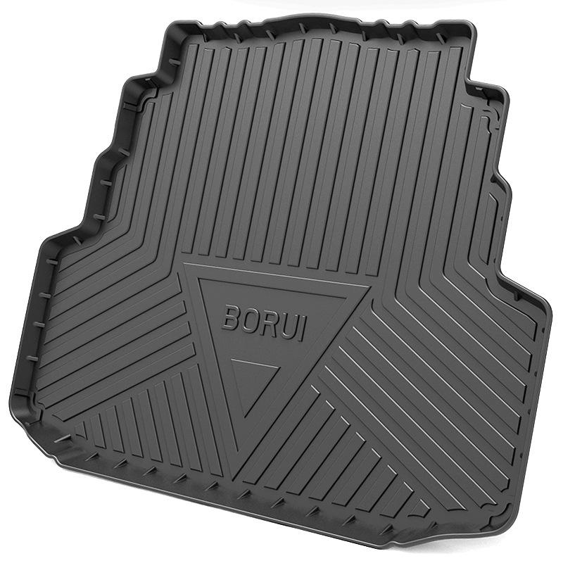 

Borui TPE Trunk Mat for Cars - Tail Box Decor Thickened Version