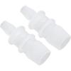 Audio Fan Hose Fittings, Reducing Diameter Joint, 2-piece Set, 8-16mm Diameter, Straight.