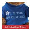 GUND I'm The Big Brother T-Shirt Teddy Bear Plush Blue 12"