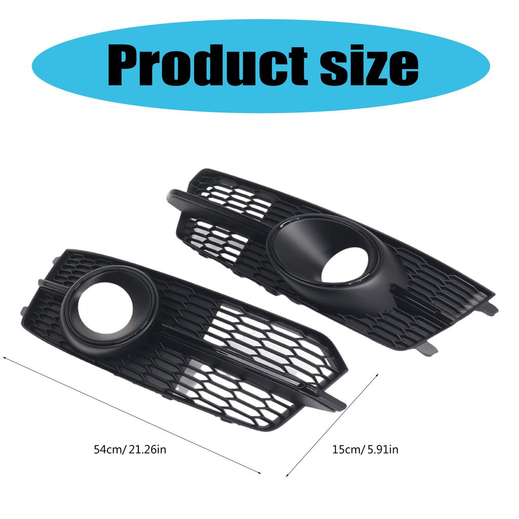 Upgraded Replacement Auto Bumper Lower Center Grilles For A6 C7 S-LINE 2014-2018 Part Number 4G0807681AG