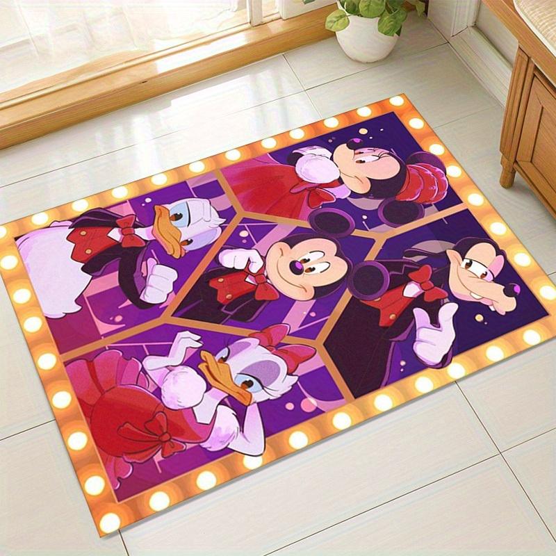 

1pc. Mickey Mouse Family Red Bowtie Home Office Chair Rug Outdoor Carpet Giftz0410156 60cm by 90cm