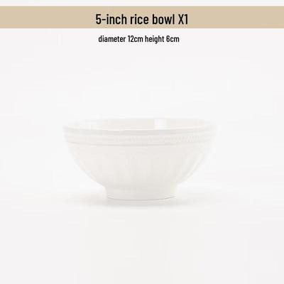 ZISIZ Underglaze Bone China Dining Bowl