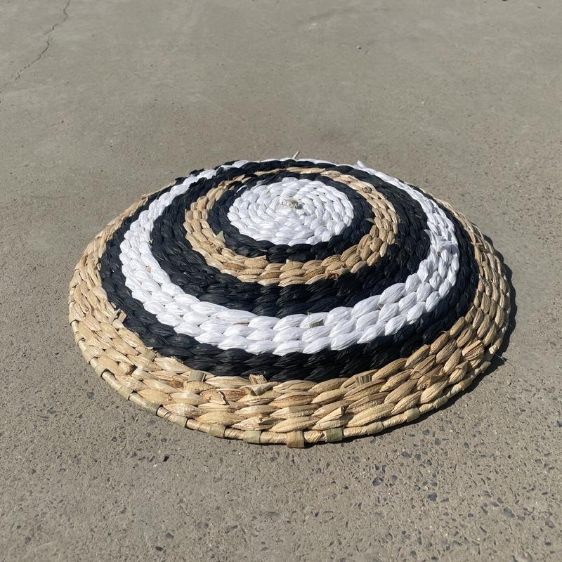 Nordic Straw Cattail Wall Art Ornament for Bedroom Decor