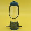 Outdoor Hanging Bird Feeder Hummingbird Food Holder Transparent Large Capacity Easy To Refill Wild Bird Feeder