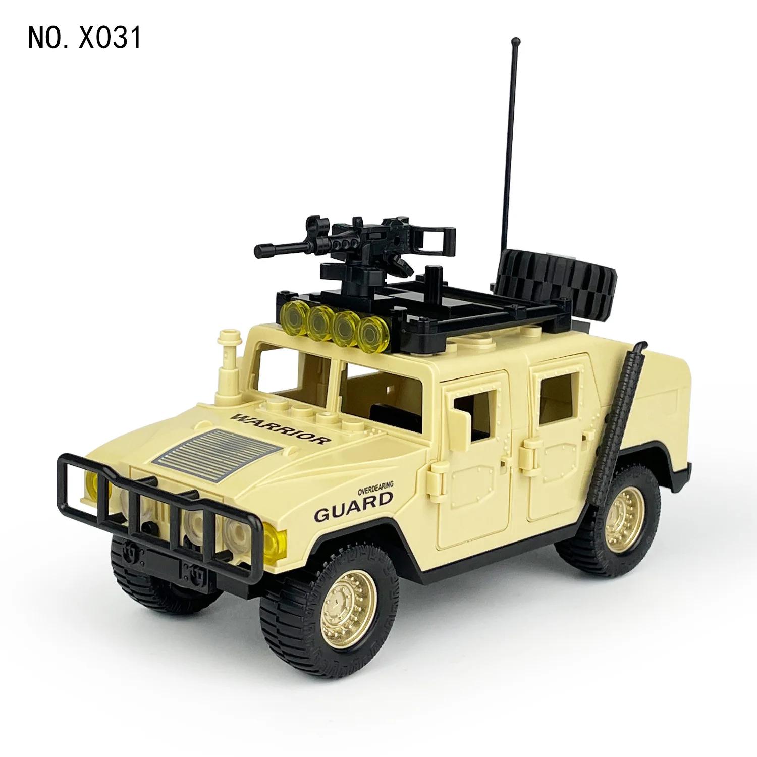 WOII Militaire SWAT Aanvals Pantser Voertuig Blokkenset - Leger Soldaat Oorlog Bouwstenen Cadeau