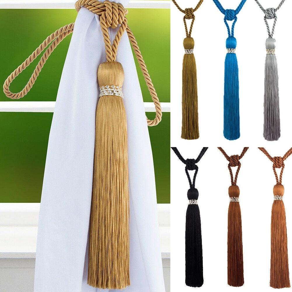 Buy Curtain Holdbacks Rope Tie Backs Tassel Tiebacks Beaded Tiebacks