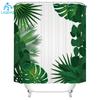 African Shower Curtains Sets Tropical Rainforest Leaves Flower Plant  Bathroom Shower Curtain Waterproof  Bath Curtain with Hook