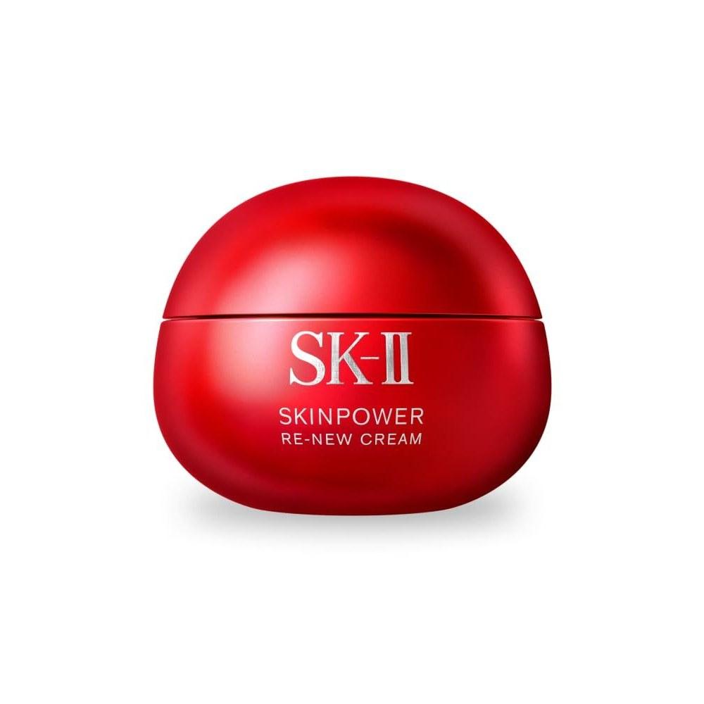 SK-II Official Store Face Cream Skin Power Renew 80g Pore Care Wrinkle Improvement Anti-Aging Moisturizing Neroli Orange Scent Contains Niacinamide