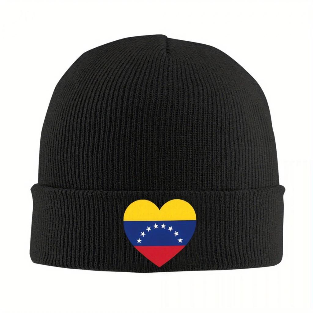 New New Heart Venezuela Hat Autumn Winter Beanie Fashion Venezuelan Cap Unisex Acrylic Knitted Caps