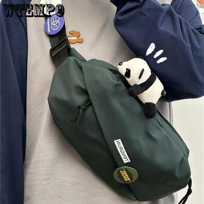 Taška do pasu Street Trend Chest Pack Taška přes rameno Unisex Nylon Tašky na opasek Značka Designer Kabelka na telefon