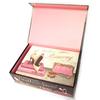 Les Trésors De Lily [Q9544] - Set of 2 Nesting 'Belle Epoque' Memory Boxes Pink Beige Black - 37x25. 5x11 Cm - 32x21. 5x9 Cm