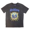Sublime Sun Band Logo Steingewaschenes T-Shirt