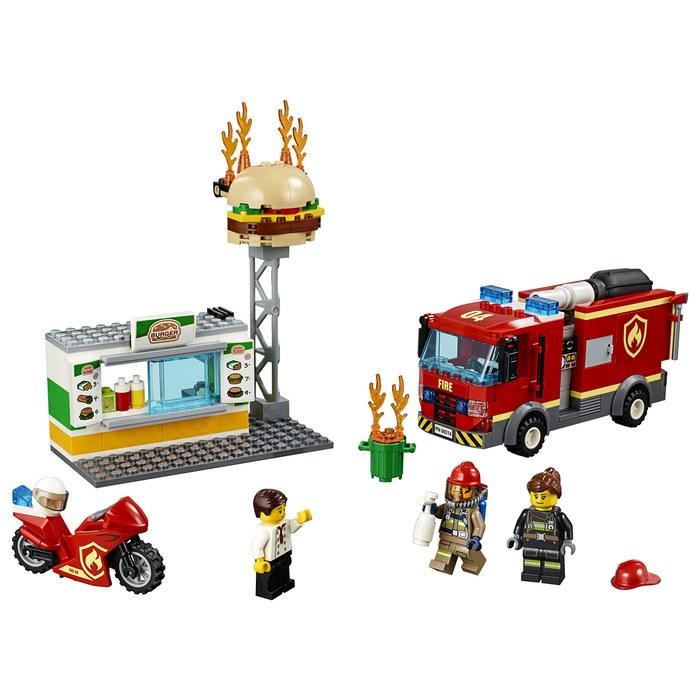 LEGO City Hamburger Shop Fire 60214 Building Toy