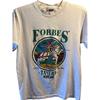 VINTAGE Forbe’s Tavern Scotland Shirt Adult Medium White Beer Casual Men’s