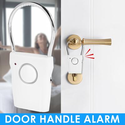 110dB Door Handle Alarm with Adjustable Settings Door Security Alarm Equipment for Door Window Travel and Hotel Self Protection