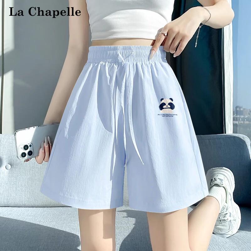La Chapelle Women s Sunscreen Loose Casual Shorts L