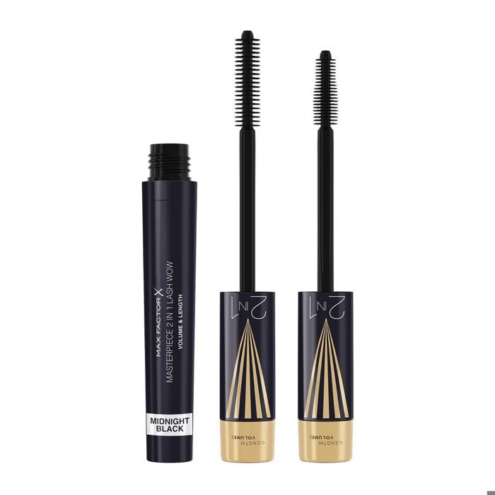 Mascara - Max Factor - Masterpiece 2en1 - Allongeant - Volumisant - 003 Noir Minuit
