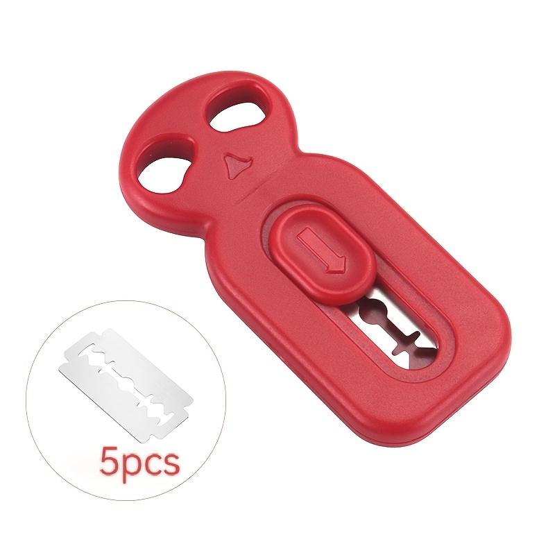 [Bread Scoring Tool] New Bread Knife Scoring Knife Magnetic Bread Shaping Knife Creative Retractable Bread Scoring Tool for Dough 1pc красный