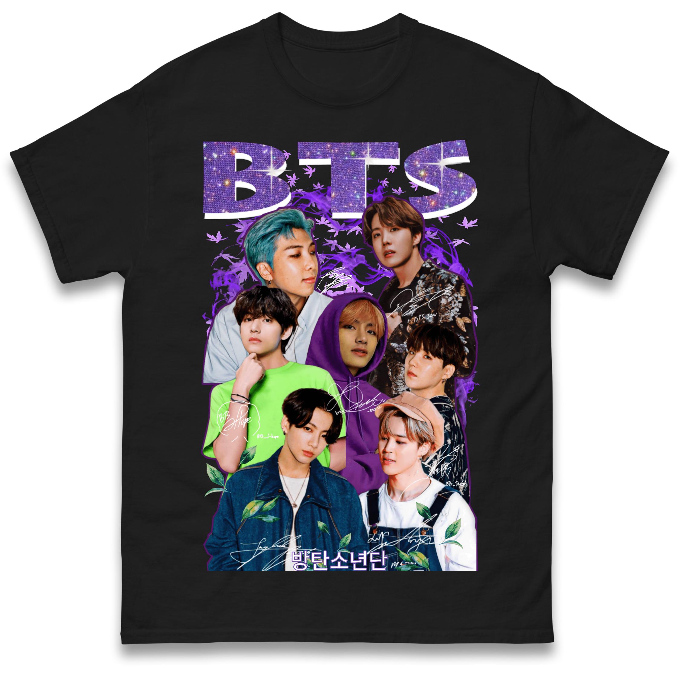 BTS Bootleg Mens T Shirt Womens Tops Tees L
