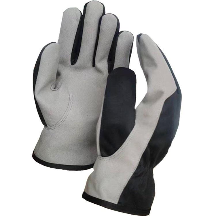 Wear-Resistant Breathable Leather Work Gloves Labor Protection Construction Site Safety Gloves Comfortable Hand Protection