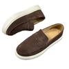 2026 old money style men's leather business casual British style Doudou shoes open smile light shoes men