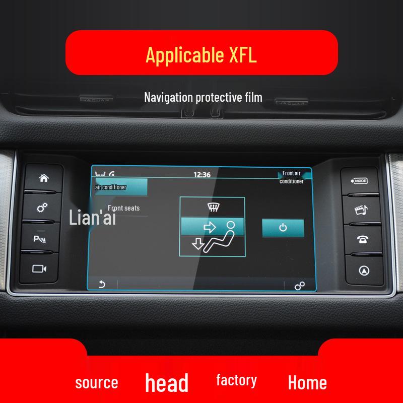 Jaguar XEL/XFL Navigation Screen & Console Protective Film for Car Interior