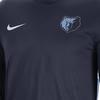 Nike Dri-FIT NBA Crew Neck Quick-Dry Casual Long Sleeve T-Shirt Men Tops Dark-Blue FB3483-419