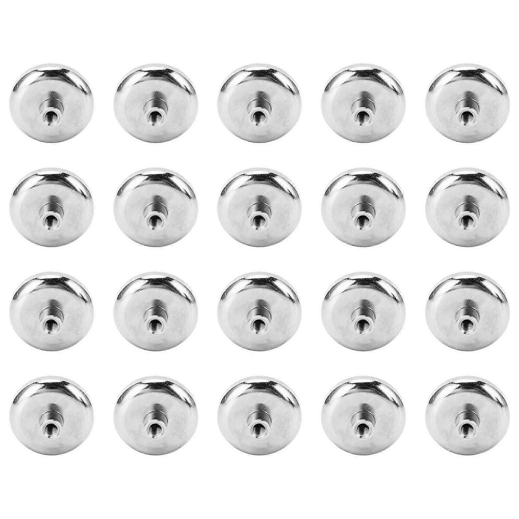 20Pcs Neodymium Magnet Base Super Strong Heavy Duty Round Cup for Kitchen Craft DIY Holding Tools Hanging 21kg