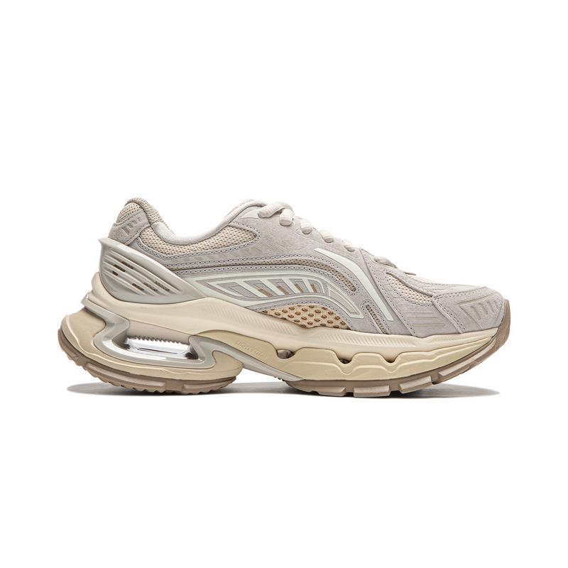 Li Ning Lijun BOW Trend Series Trend Sports Lifestyle Shoes Women Lifestyle Shoes Dune-Khaki AZGU064-1