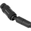 Drill Bit Holder Magnetic Corner Work Swiveling Bit Tip Holder Set 1/4 Inch Hex Quick Release Pivoting Screwdriver Extension
