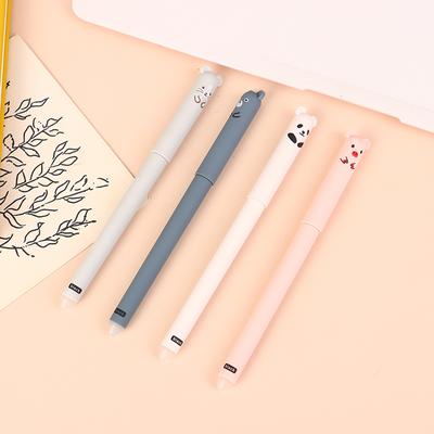 Kawaii Color Erasable Pen Set Cute 0.5Mm Gel Pen Office Accessories School Supplies Stationery