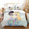 Anime Your Lie in April 3D NEW Duvet Cover Pillowcase Bedding Set Adult Boy Girl Bedroom Decoration Children Single Double Large