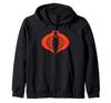 G.I. Joe A Real American Hero Cobra Command Logo Zip Hoodie