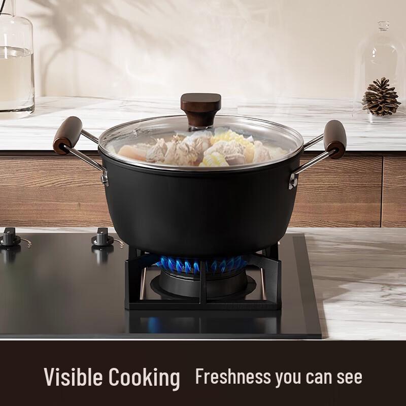 

TIBORANG Hand-Forged Non-Stick Iron Wok Set