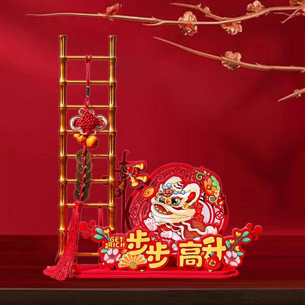 Chinese Lunar Year Desktop Ornament Christmas Decoration Spring Festival