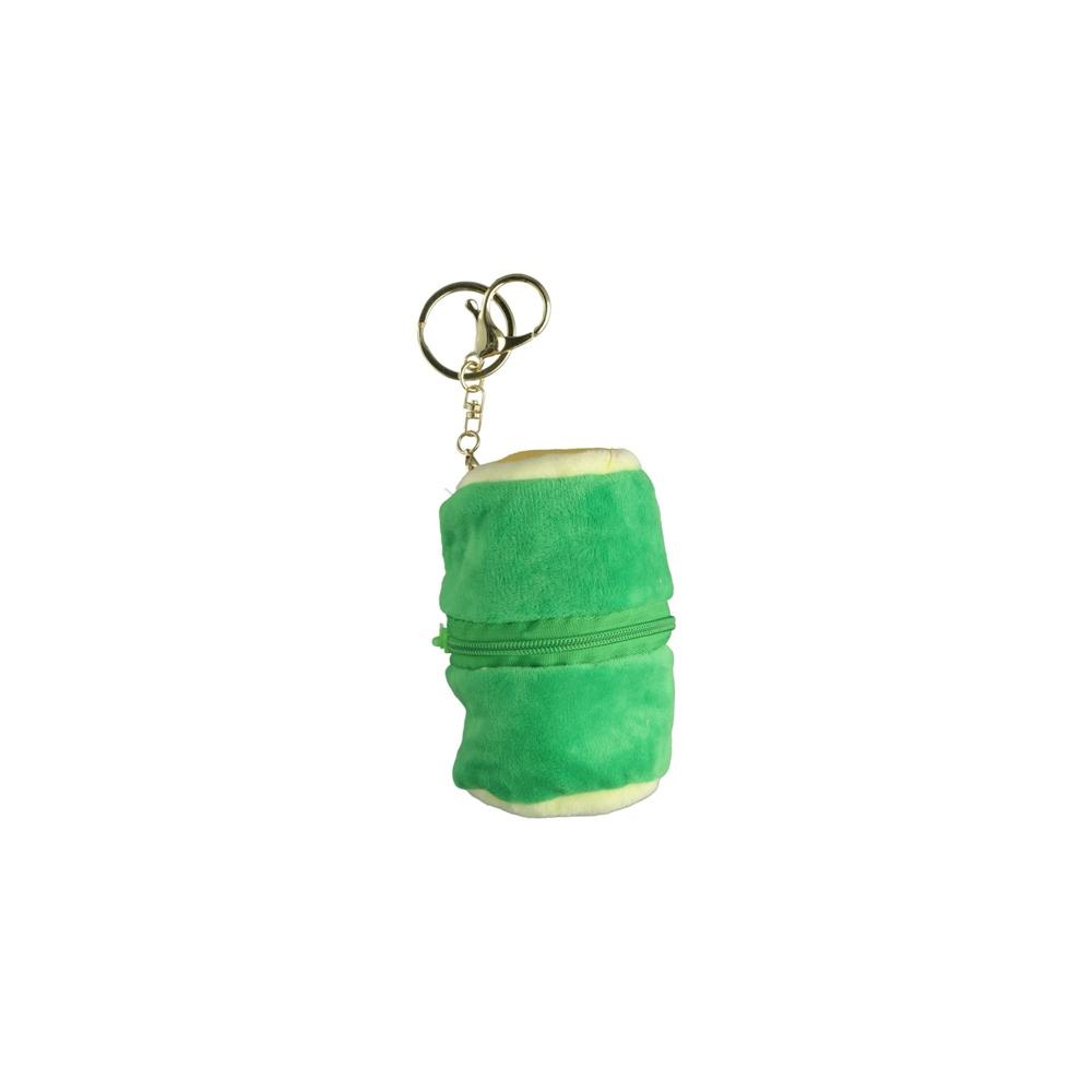 Cute Bamboo Tube Panda Keychain Cartoon Kawaii Animal Pendant Soft   Kids
