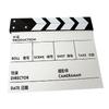 Professional Movie Directors Clapboard Clapper Board Film Slate Accessory Wood Mini for Background Studio Shows Photography