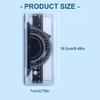 4 Pcs Protractor Drawing Set Metal Ruler Set Geometry Set Drawing Tool Math Measurement Tool for Student School Supplies